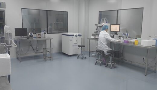 ZC Bioscience research laboratory with technician at a bench